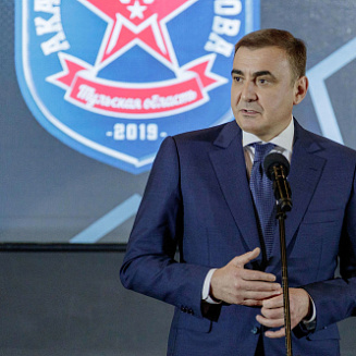 Поздравление Алексея Дюмина клубу «АКМ-следж»  в связи с победой в чемпионате России по следж-хоккею 2026 года