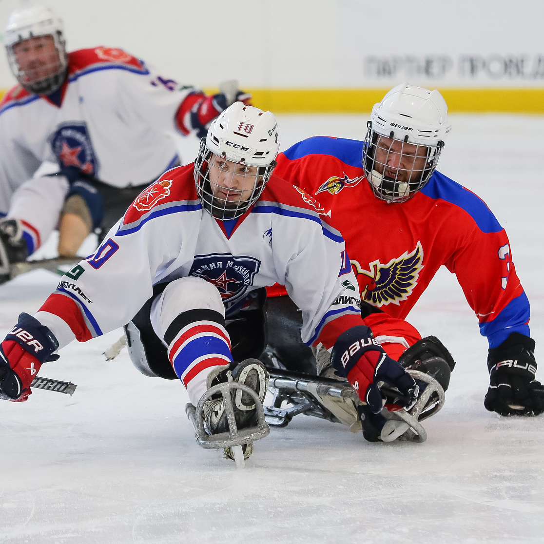«АКМ-следж» разгромил «Феникс» в третьем матче первого круга чемпионата России по хоккею-следж 2025/2026