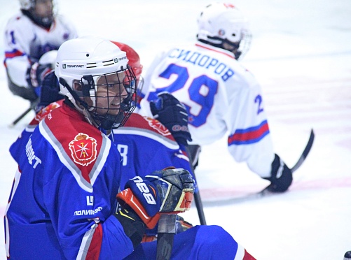 1-2 октября в ледовой арене «Тропик» состоялся чемпионат «Кубок имени Л.Н. Толстого по следж-хоккею среди детских команд».  - фото 3