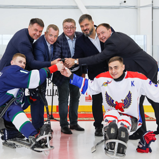 В Дзержинске состоялась торжественная церемония открытия первого круга чемпионата России по хоккею-следж 2025/2026