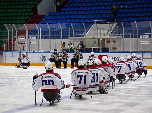 8 ноября в Ледовом дворце спорта «ЮграМегаСпорт»  г. Ханты-Мансийск  состоялась торжественная церемония награждения и закрытия I этапа Чемпионата России по следж-хоккею.   - фото 8