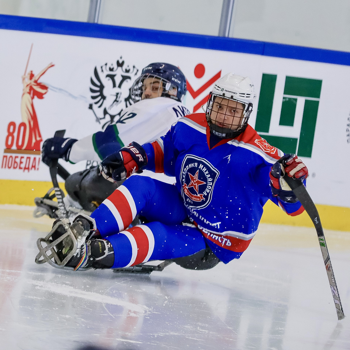 1 декабря начнется третий круг чемпионата России по хоккею-следж 2025/2026 «Высшая лига»