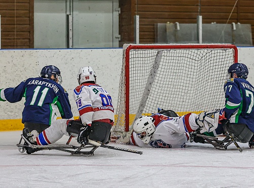 Серебро чемпионата России по следж-хоккею у «АКМ следж» - фото 23