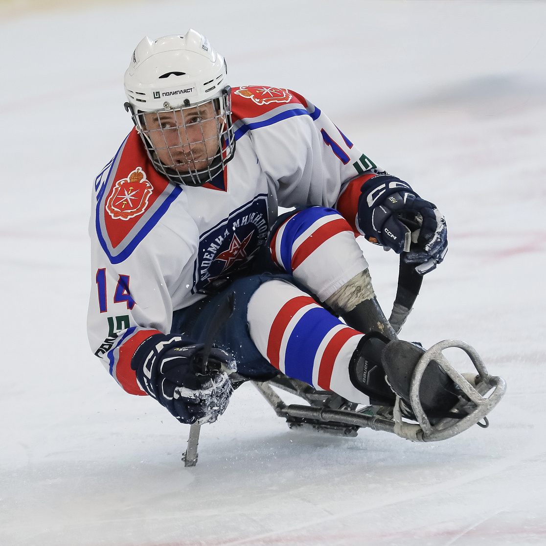 Четвертая победа подряд у «АКМ-следж» в рамках первого круга чемпионата России по хоккею-следж 2025/2026