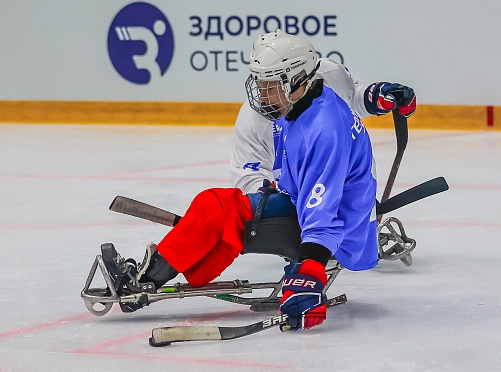 В Туле начались Соревнования по следж хоккею среди ветеранов СВО «Геори Нашего Времени» - фото 7