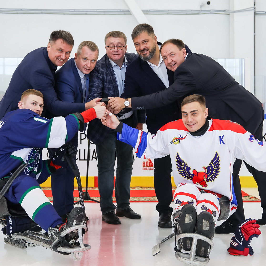 В Дзержинске состоялась торжественная церемония открытия первого круга чемпионата России по хоккею-следж 2025/2026