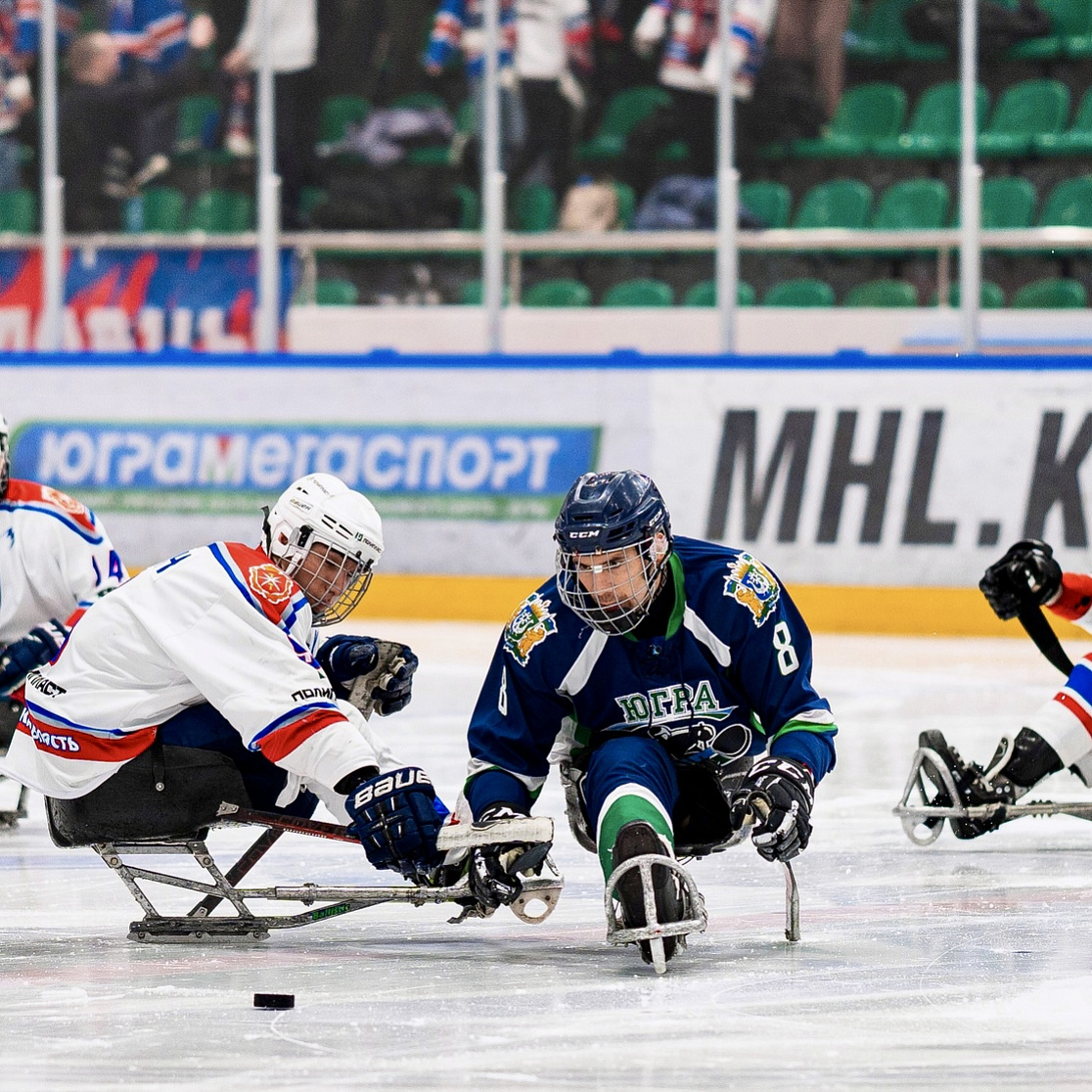 Команда «АКМ-следж» вышла в финал Чемпионата России по хоккею-следж 2025/2026